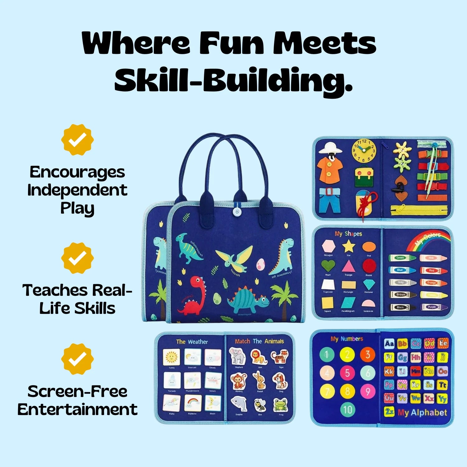 LittleLearners Montessori Board