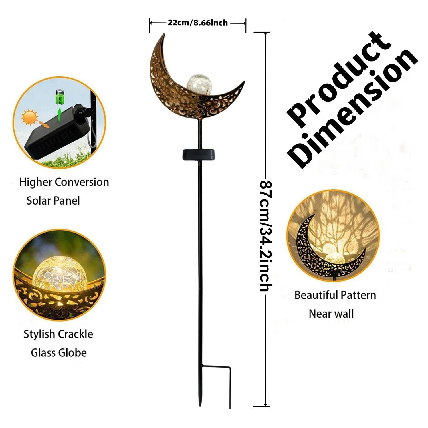Fairy Moon Solar Light