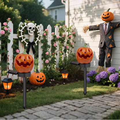 PumpkinPath Solar Lights