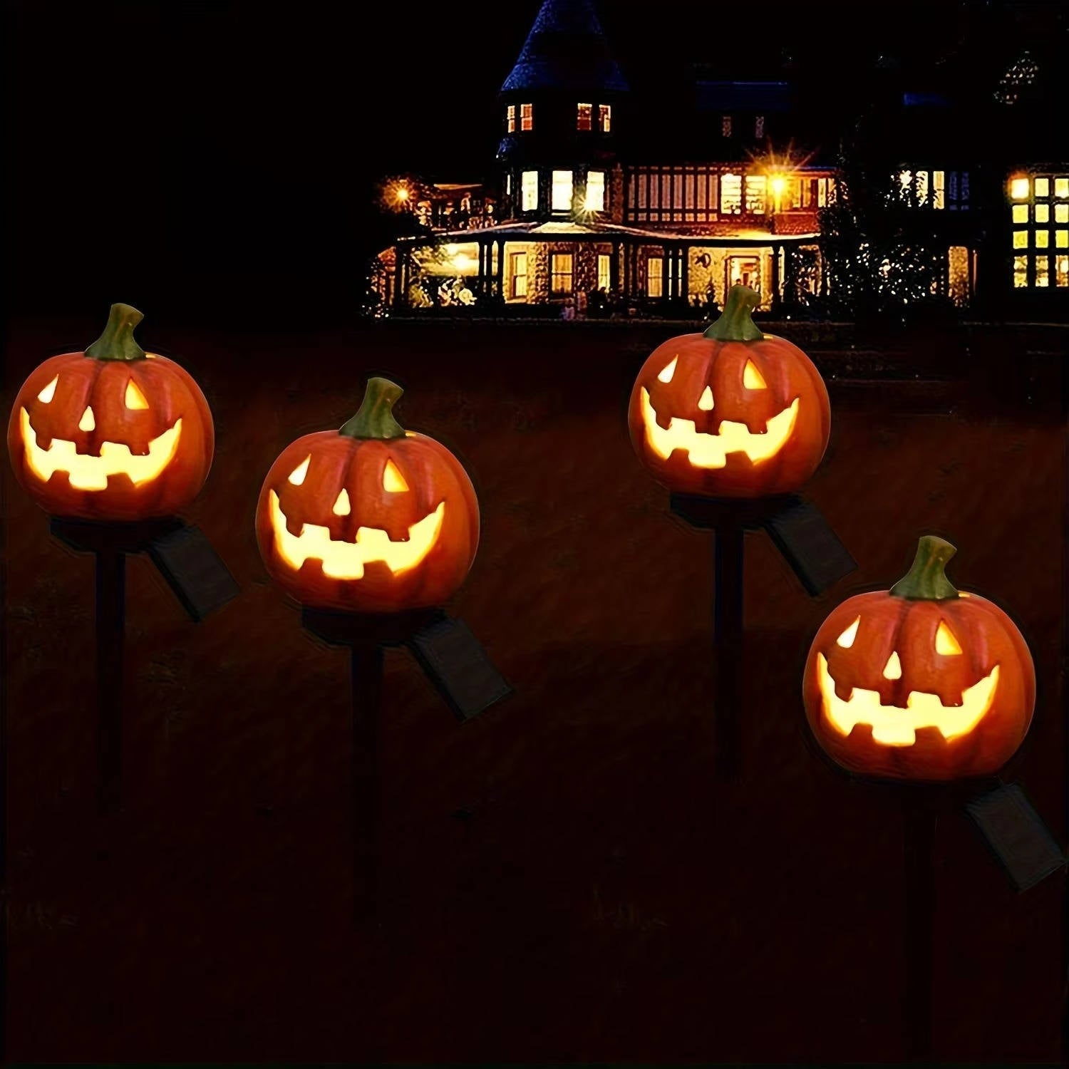 PumpkinPath Solar Lights