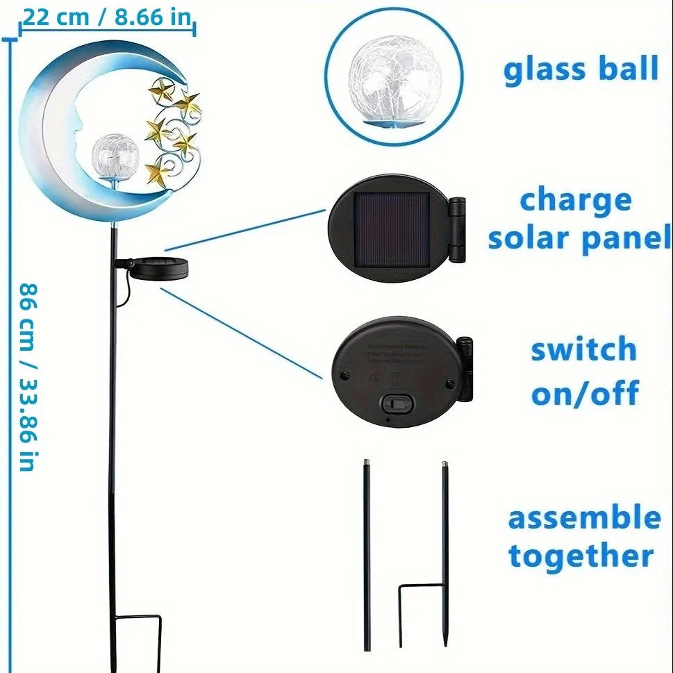 Fairy Moon Solar Light