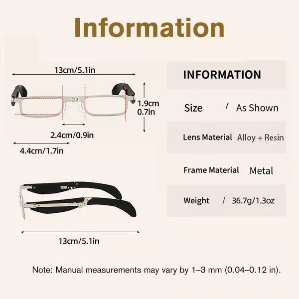 PocketFold Anti-Blue Light Readers