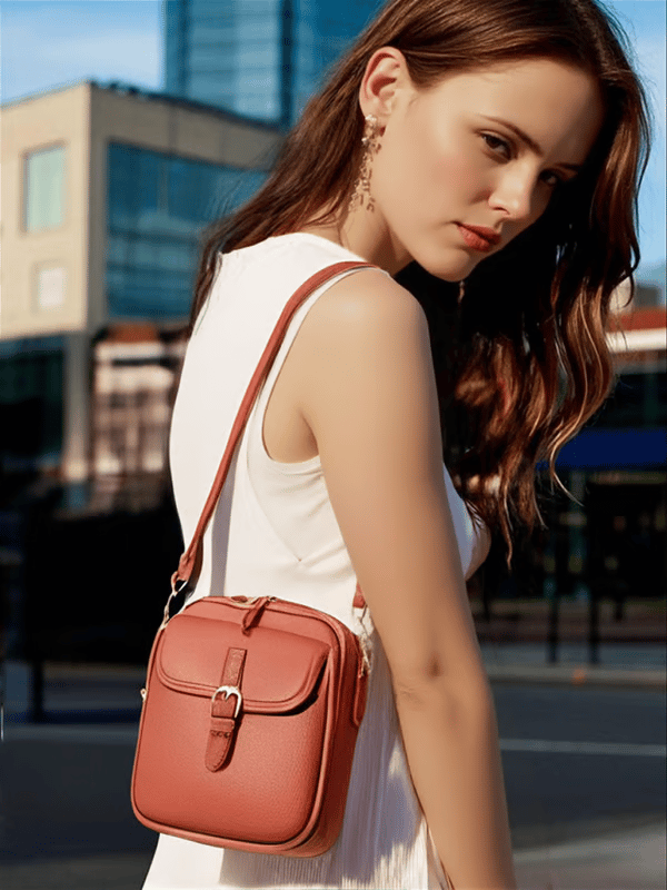 TravelGuard RFID Leather Bag