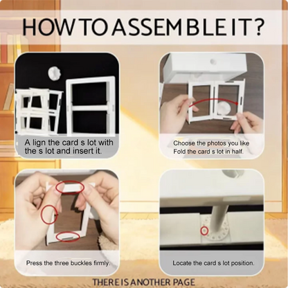 SnapGlide Photo Flip Frame