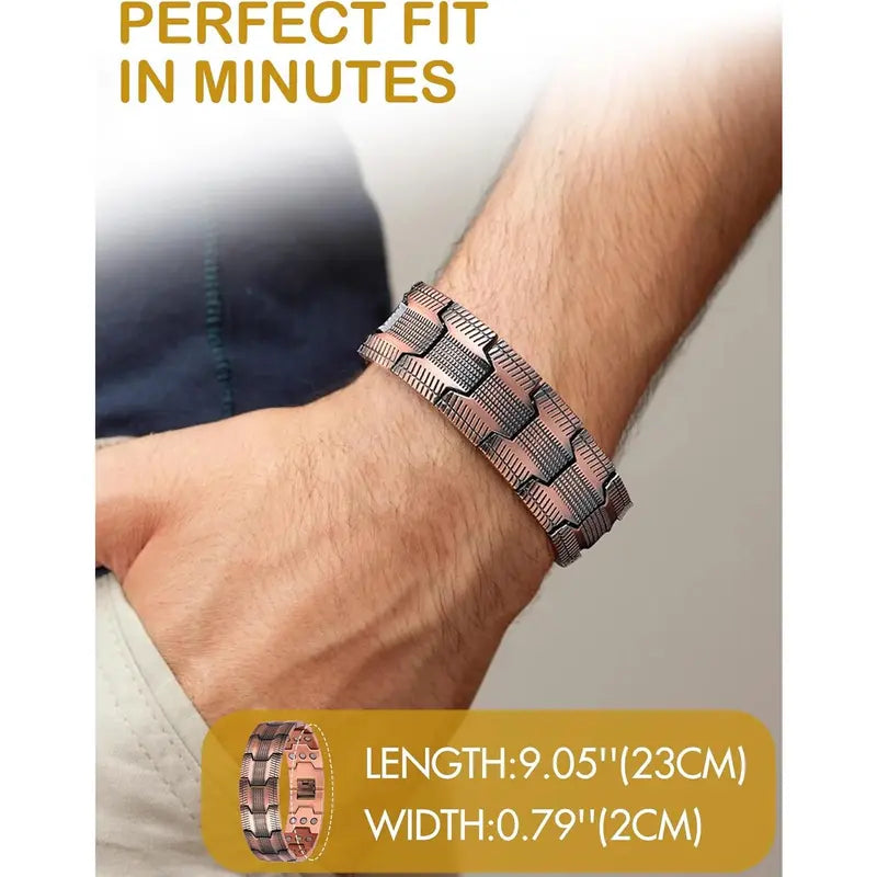 Bloodline Magnetic Copper Bracelet