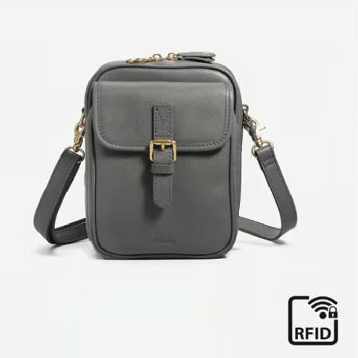 TravelGuard RFID Leather Bag