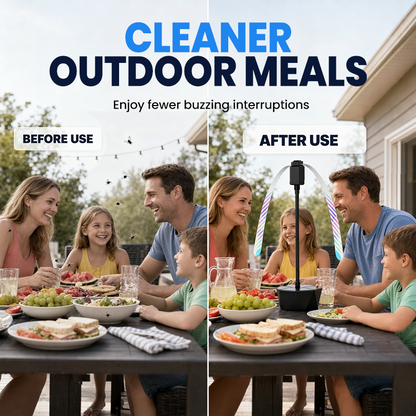 BreezoFan™ – Silent Fan for Bug-Free Outdoor Comfort