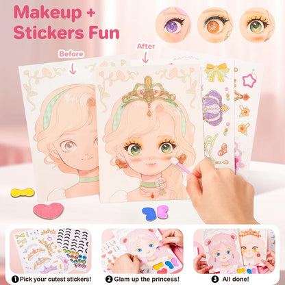 Royal Makeover Activity Book