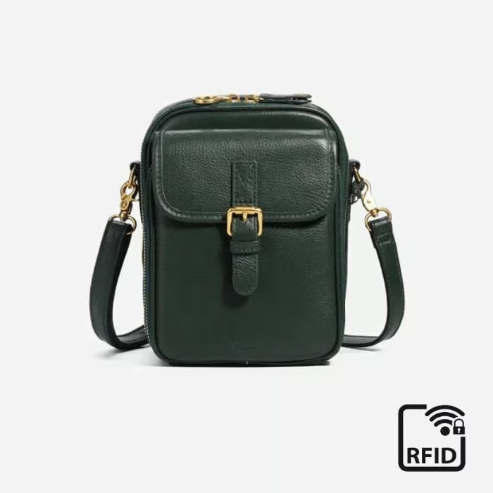TravelGuard RFID Leather Bag