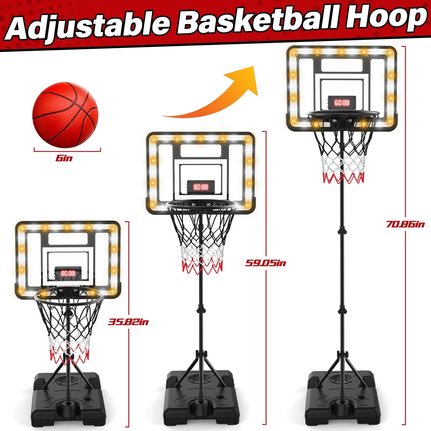 HoopMaster Scoreboard Hoop