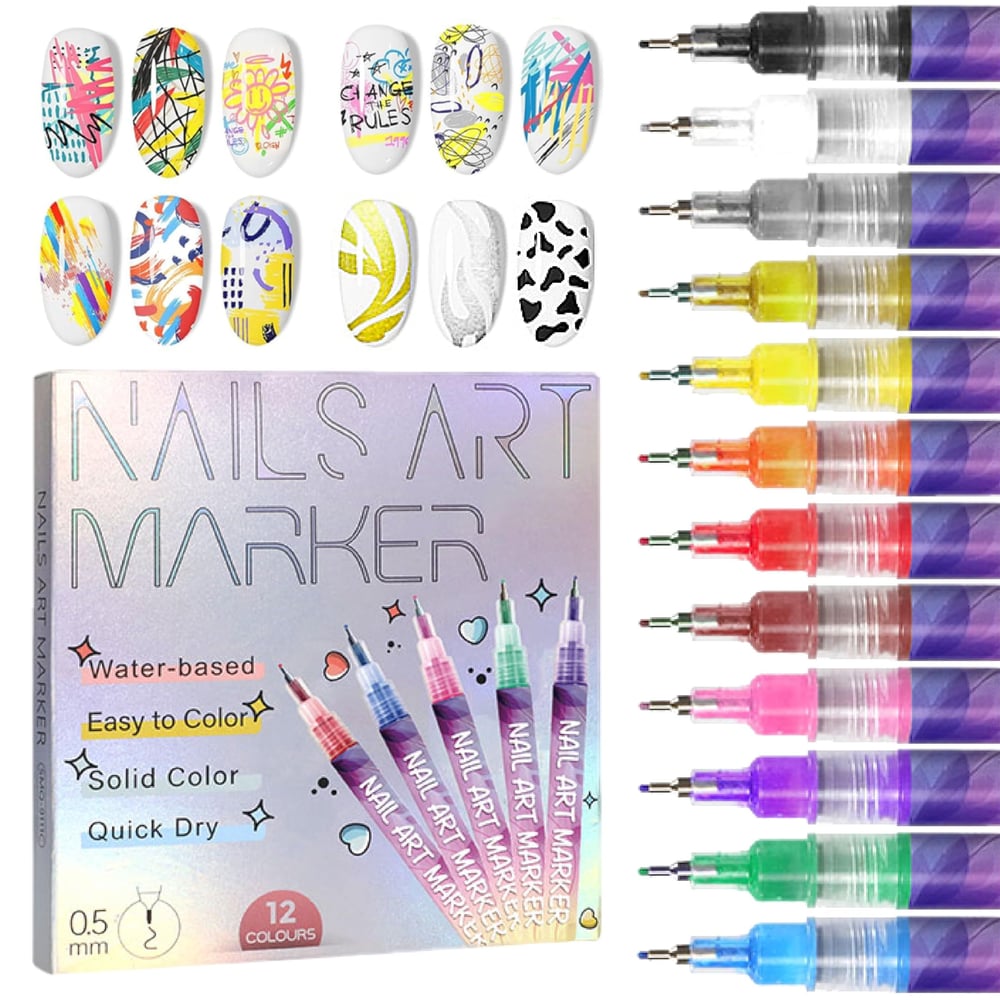 NailArt Master 12-Pen Set