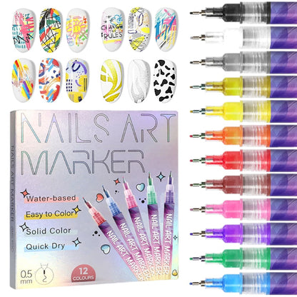 NailArt Master 12-Pen Set