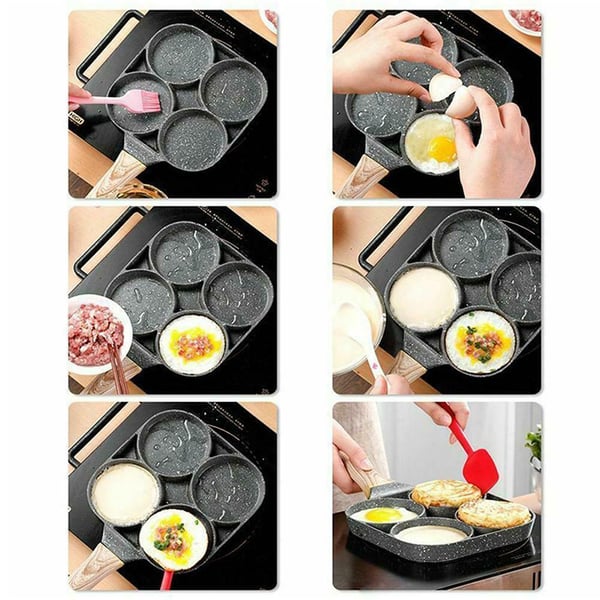 QuadraSizzle 4-Cup Omelette Pan