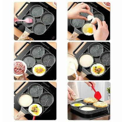 QuadraSizzle 4-Cup Omelette Pan