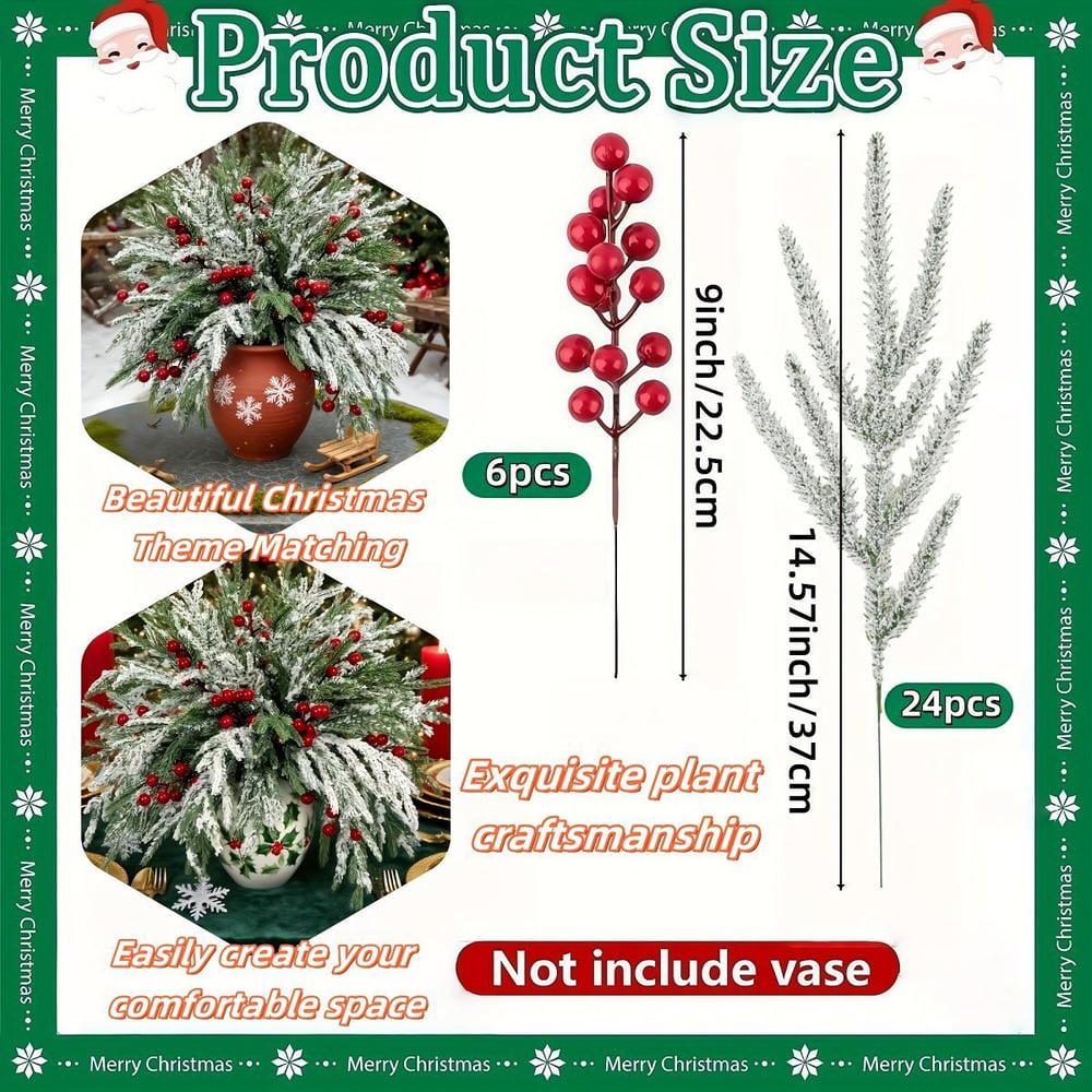 Merry Pine – Decorative Christmas Pine Branches
