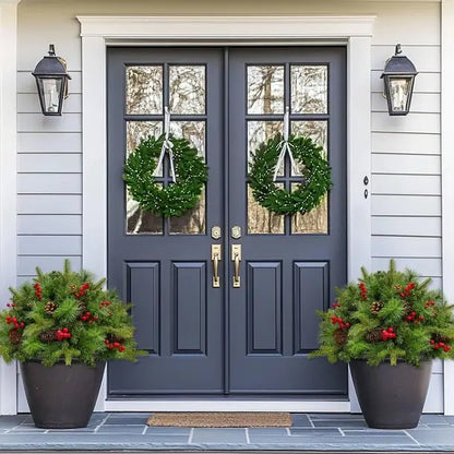 GlowPine Pre-Lit Christmas Urn Filler