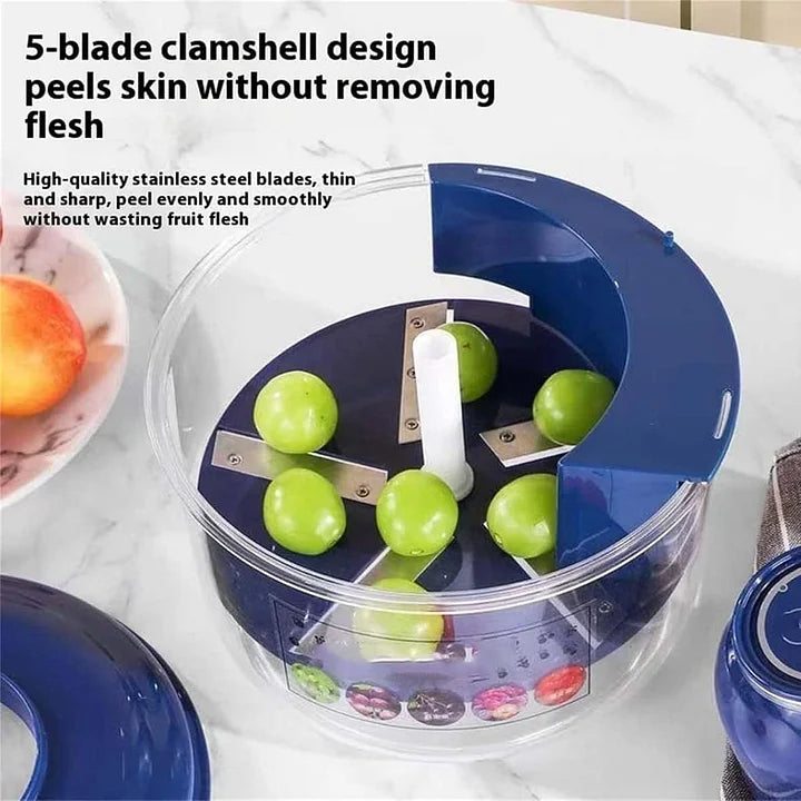 AutoPeel 50W – Rechargeable Stainless Steel Fruit Peeler