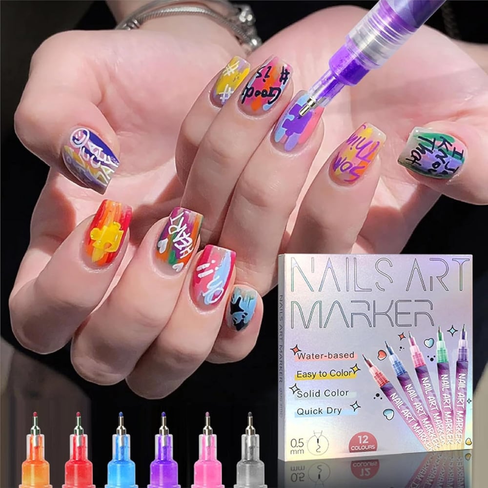NailArt Master 12-Pen Set