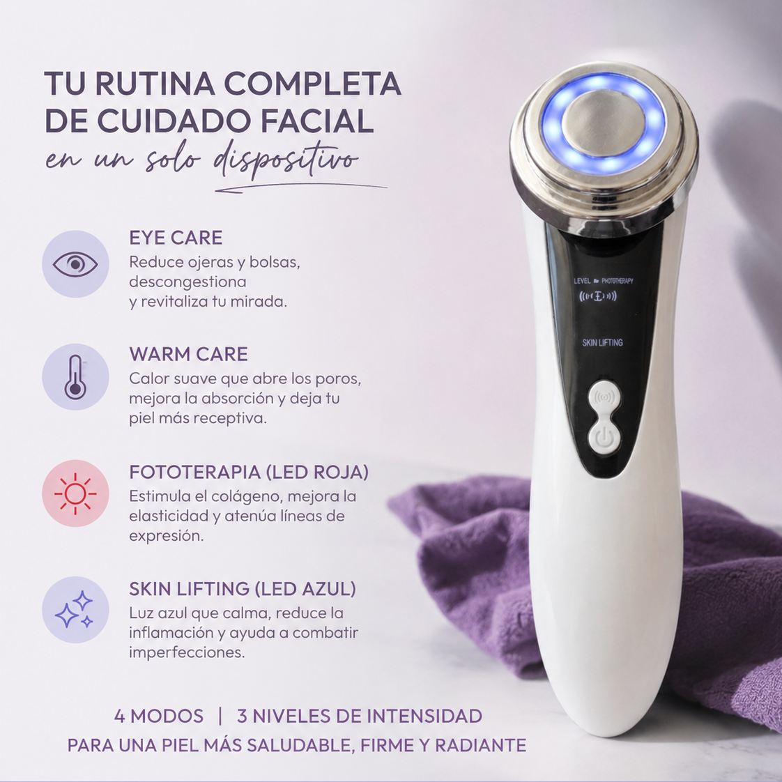 GlowLED Facial Massager