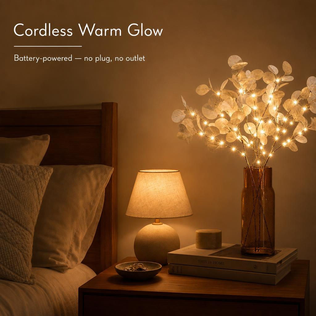 GlowLeaf Branch Lights
