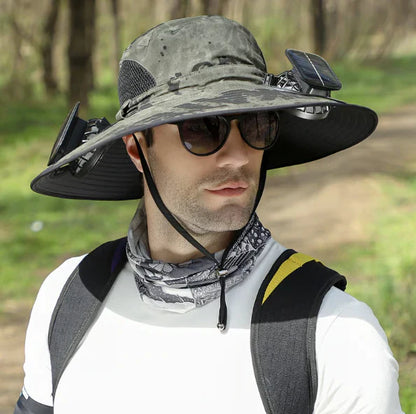 Solar Fan Hat - Unisex Cooling