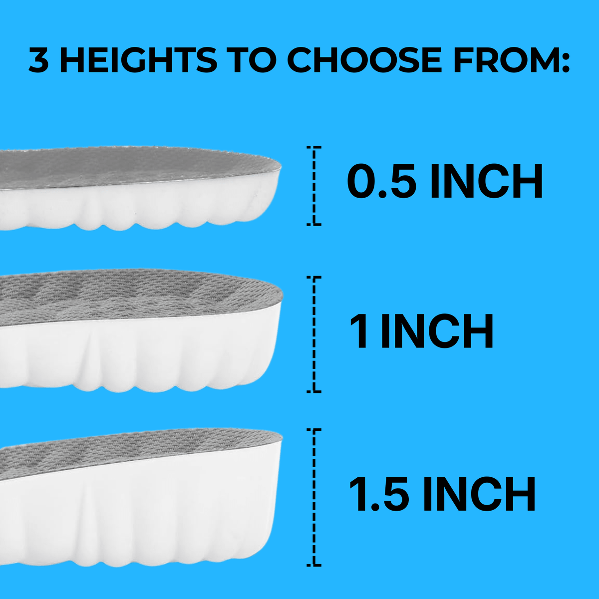 StandTall Ortho Height Insoles