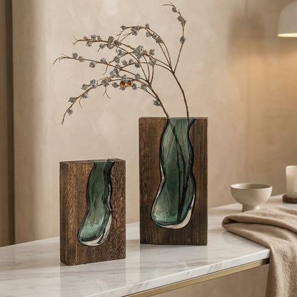 TimberGlass Vase