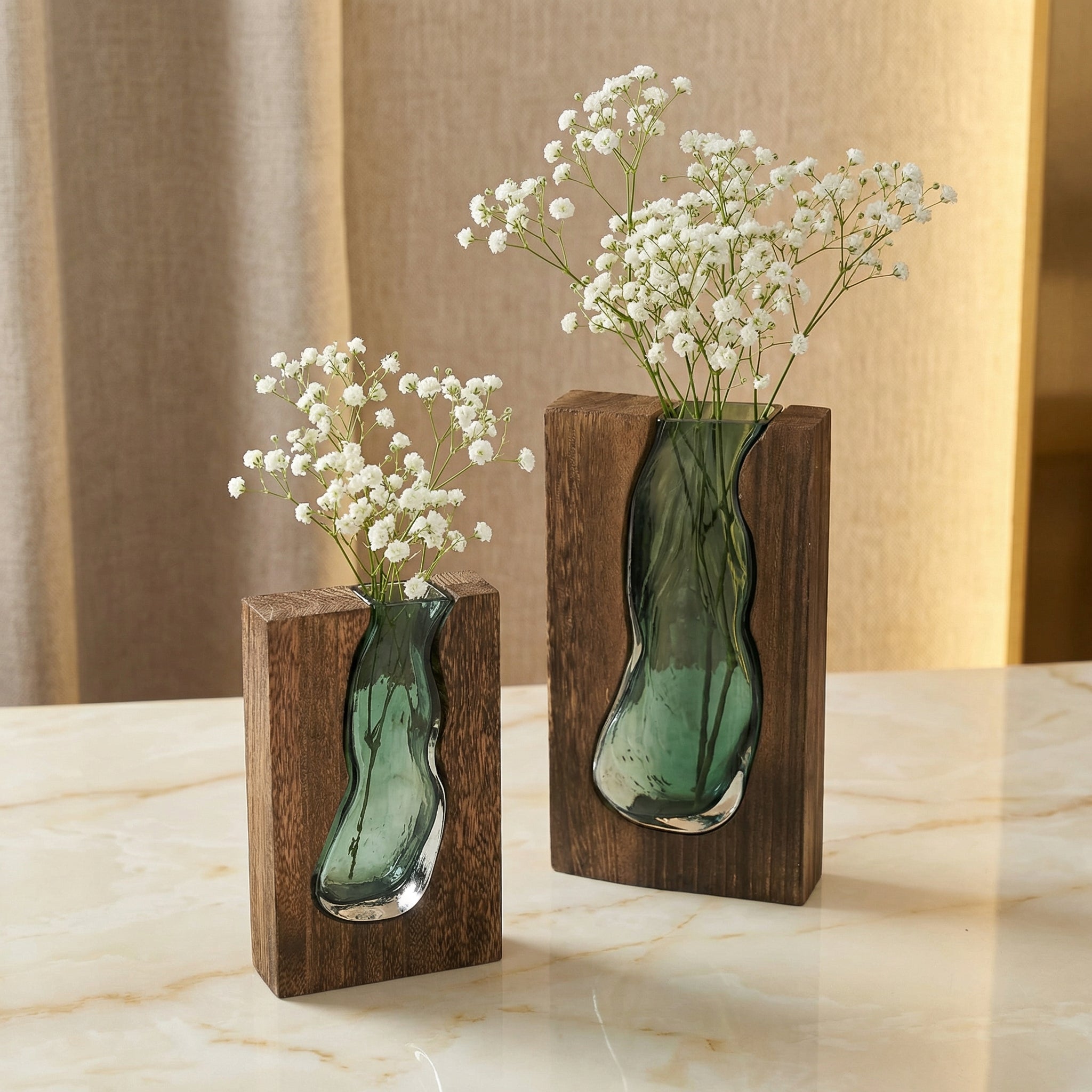 TimberGlass Vase