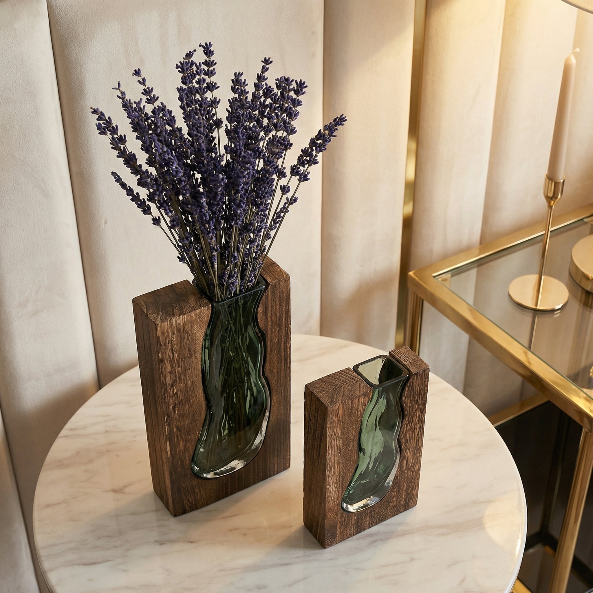 TimberGlass Vase