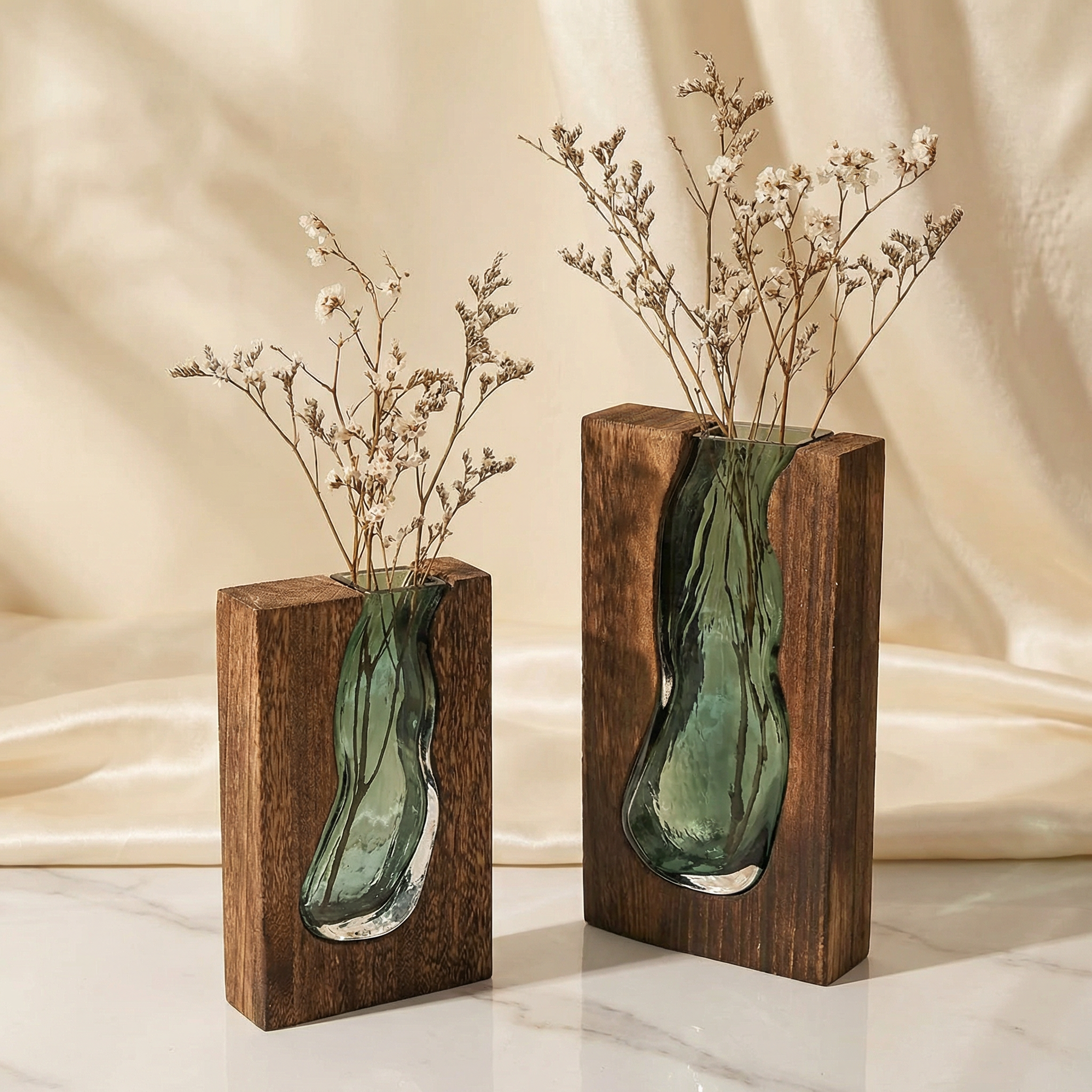 TimberGlass Vase