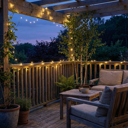 Solar Outdoor String Lights