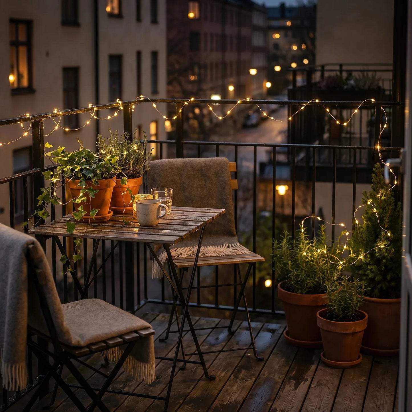Solar Outdoor String Lights