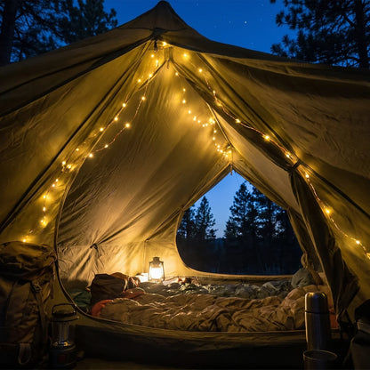 Solar Outdoor String Lights