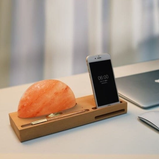 GlowCharge Salt Lamp