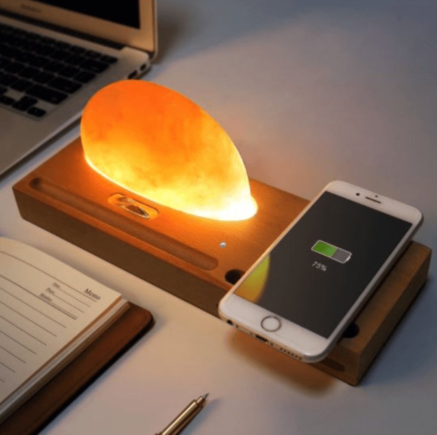 GlowCharge Salt Lamp