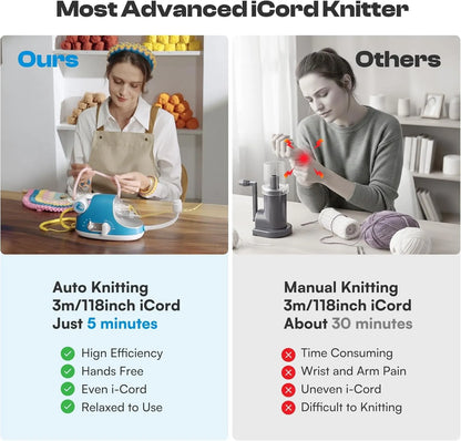 Electric i-Cord Knitting Machine