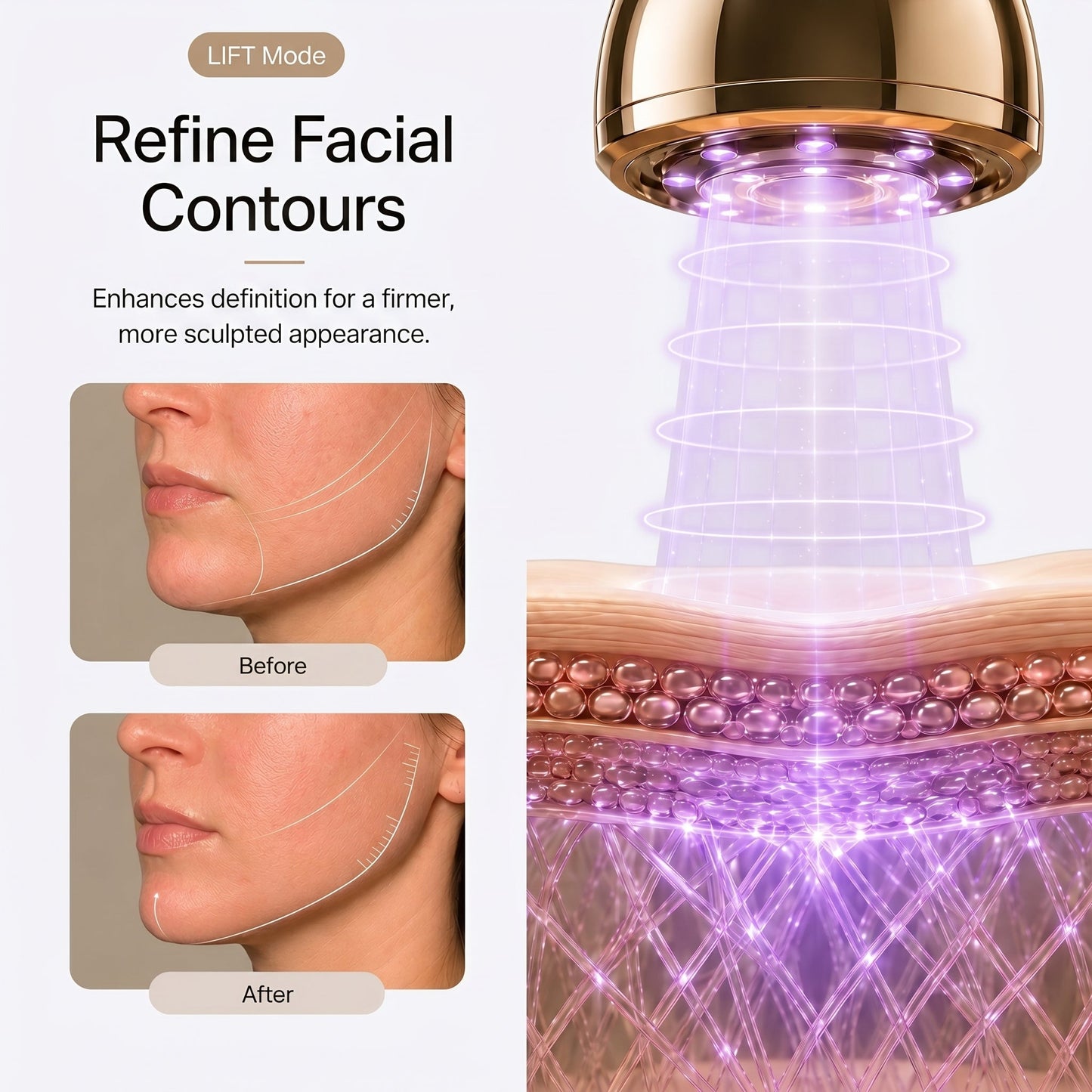 LED Microcurrent Facial Device