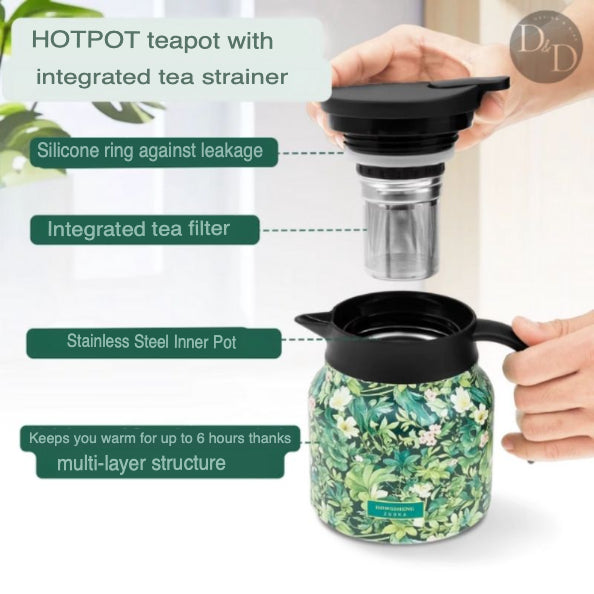 PourBloom Thermal Tea Pot