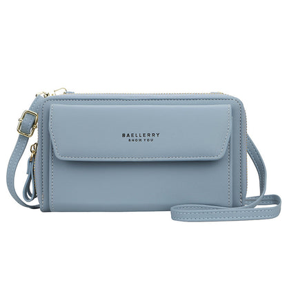 LIBRA Crossbody Clutch Wallet