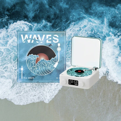 Waves Retro Bluetooth Record Player