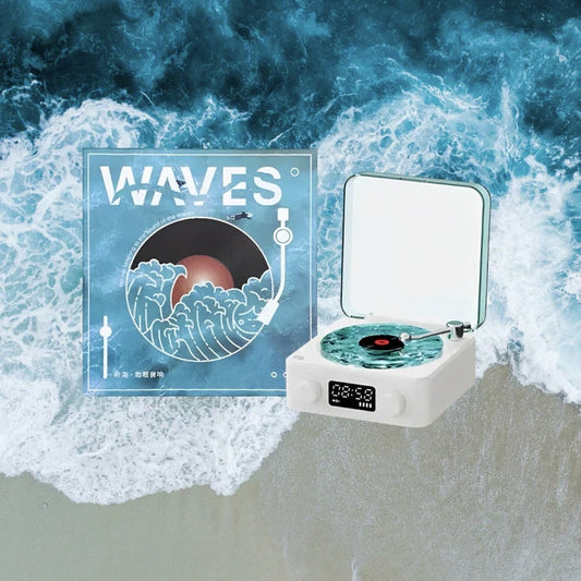 Waves Retro Bluetooth Record Player