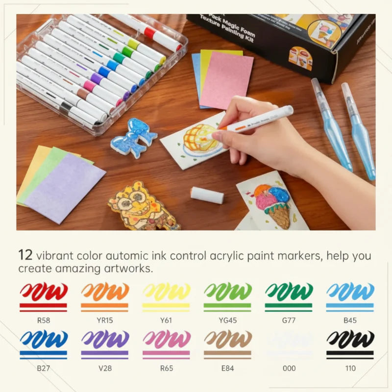 MagicFoam Texture Sticks
