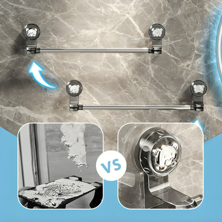 Space-Saver Towel Rack