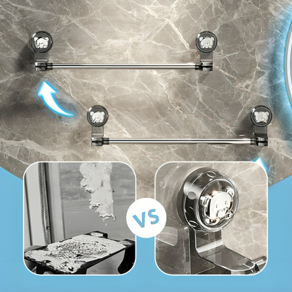 Space-Saver Towel Rack