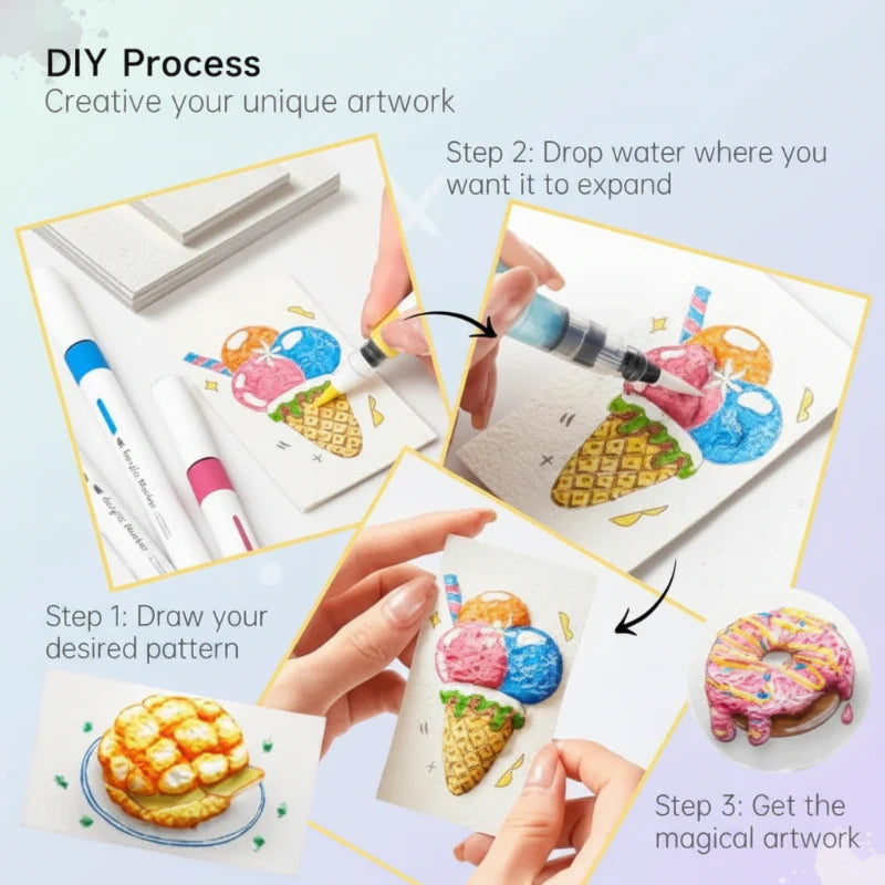 MagicFoam Texture Sticks