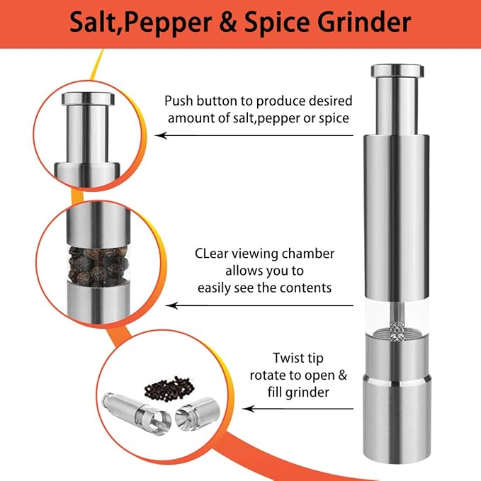 FlavorPress Salt & Pepper Shaker