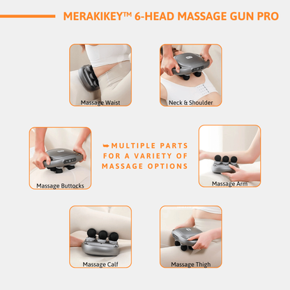 MerakiPro 6-Head Massager