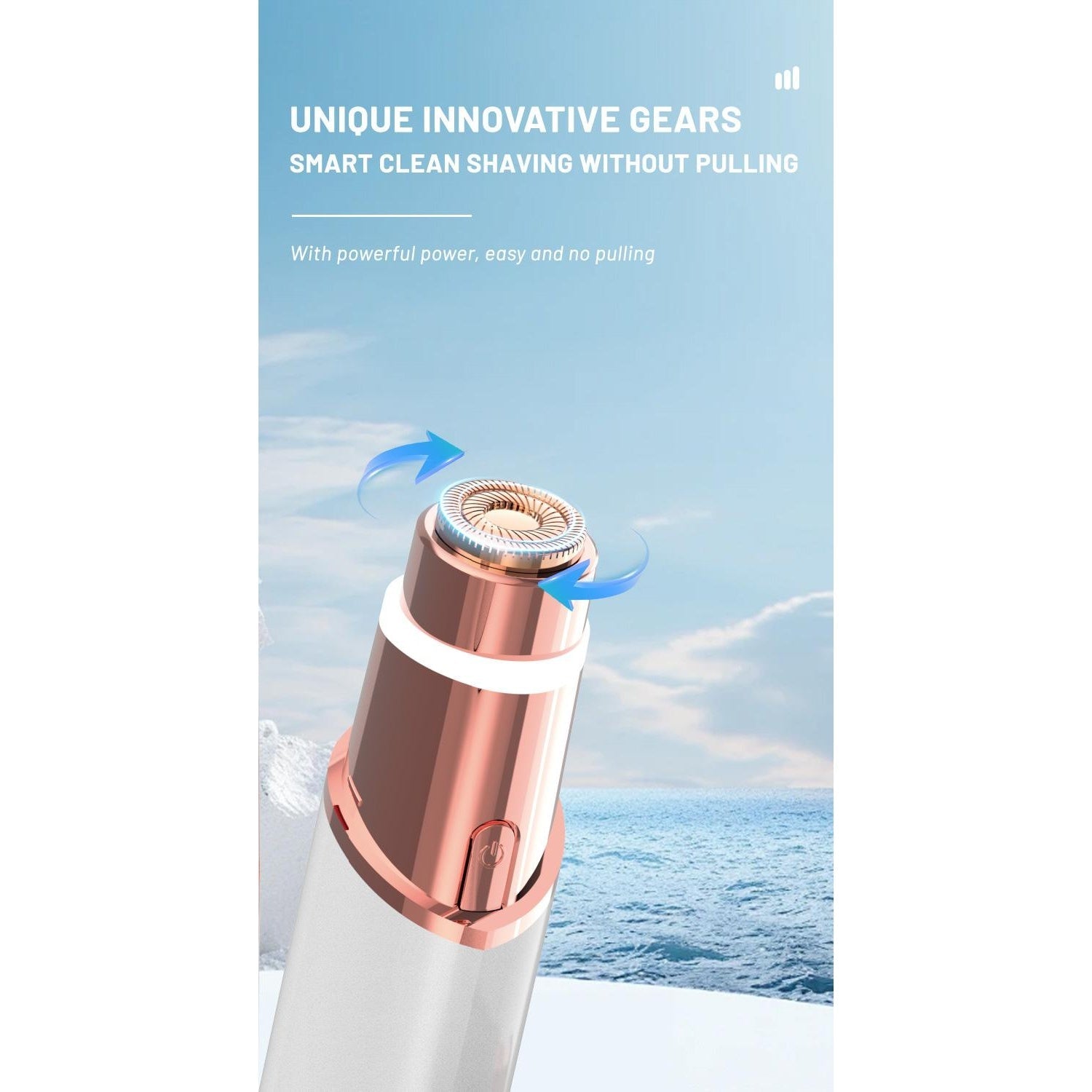 Dual Facial Hair Remover