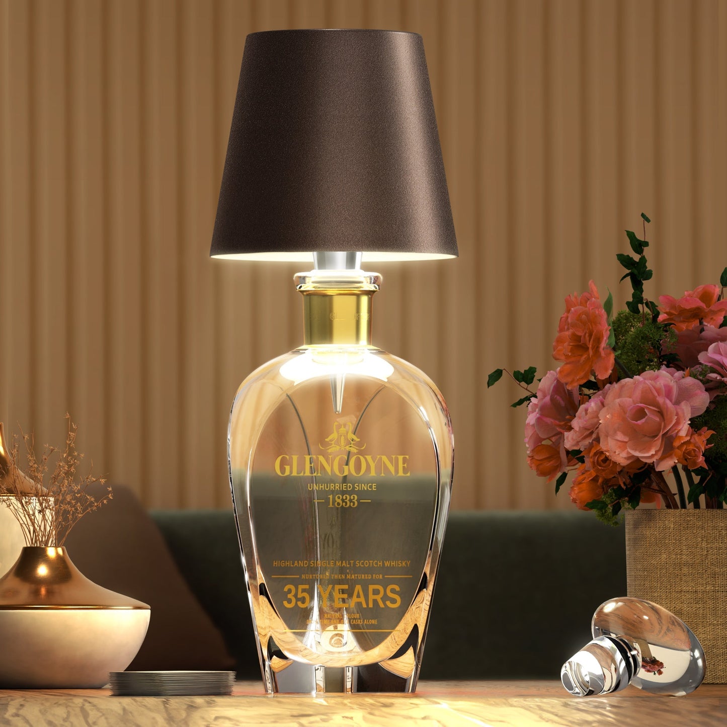 BottleBeam Screw Top Lamp