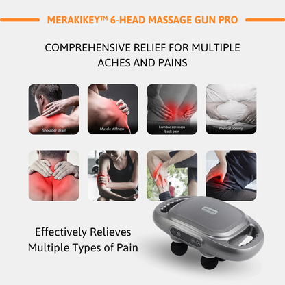 MerakiPro 6-Head Massager